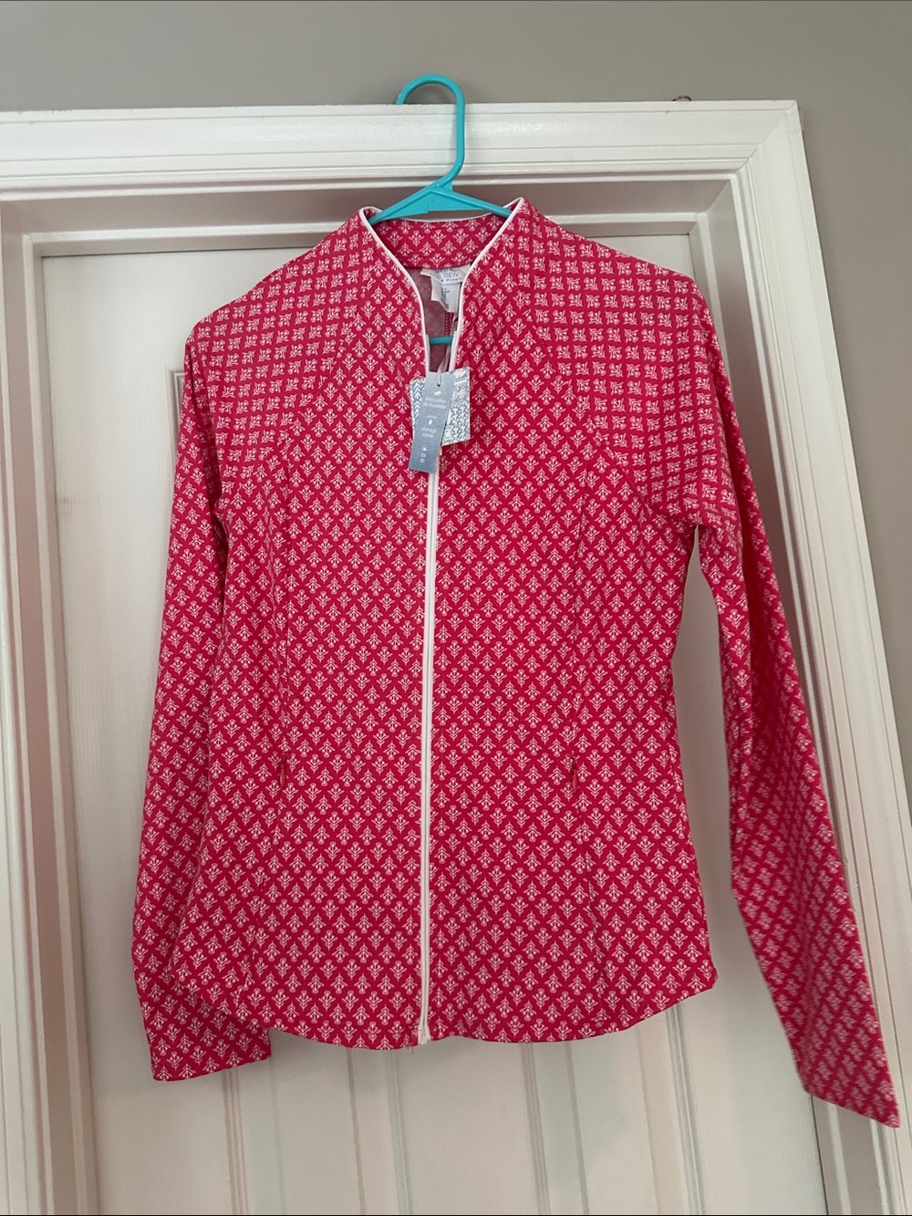 Sigrid Olsen tennis & golf zip up jacket